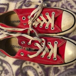 Red converse